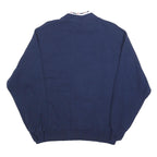 GOPHER Womens Navy Sweatshirts Crew Neck L Nautical Embroidered Cotton Blend