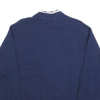 GOPHER Womens Navy Sweatshirts Crew Neck L Nautical Embroidered Cotton Blend