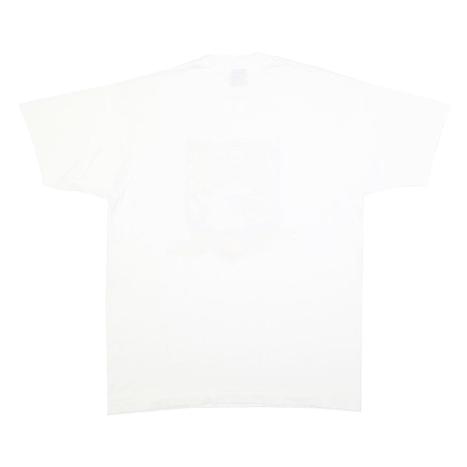 SCREEN STARS BEST Mens White Operation Desert Storm Graphic T-Shirt XL Short