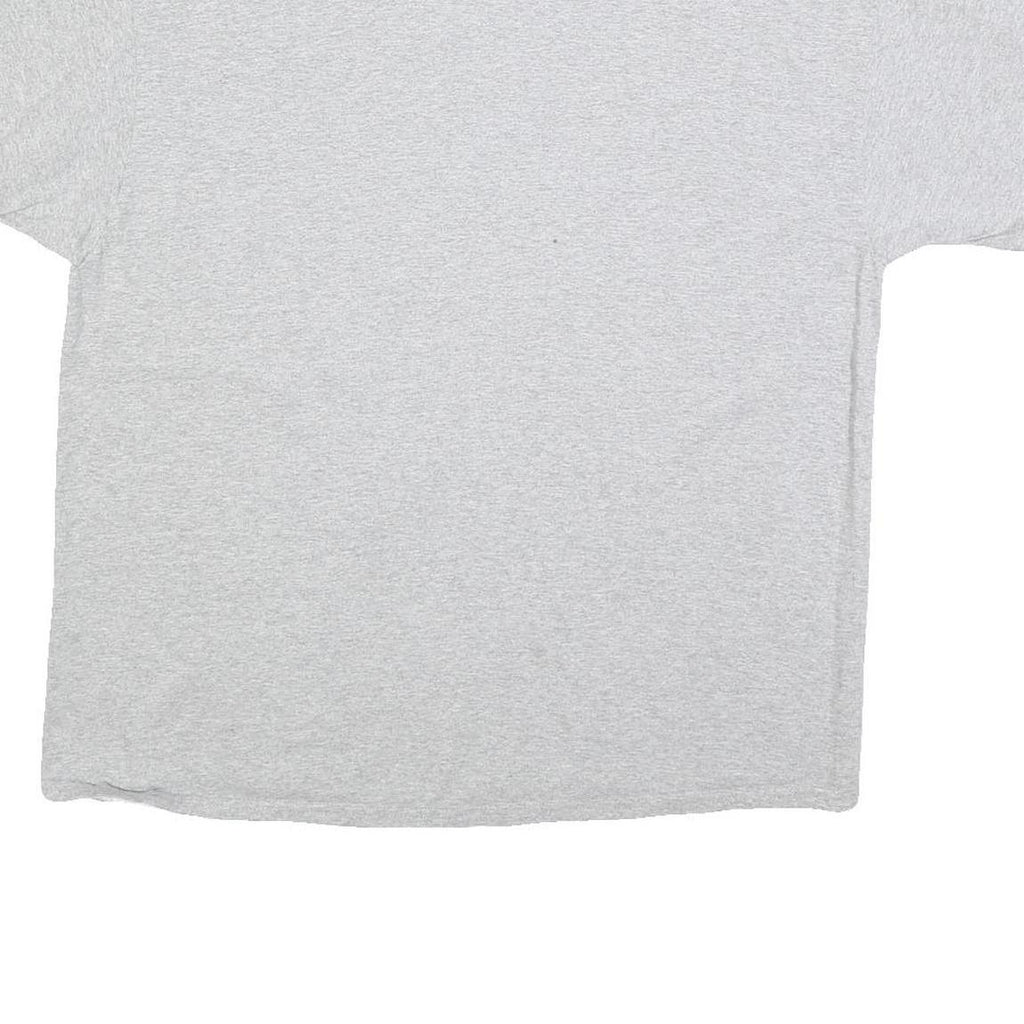 CHAMPION Mens Grey Cotton Blend T-Shirt XL Short Sleeve Crew Neck Classic Logo