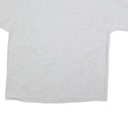 CHAMPION Mens Grey Cotton Blend T-Shirt XL Short Sleeve Crew Neck Classic Logo