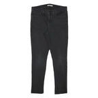 LEVI'S 311 Womens Slim Black Denim Medium Wash Jeans W32 L29 Slim Fit Zip