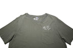 CARHARTT Womens Green Graphic T-Shirt M Short Sleeve Crew Neck Cotton Blend