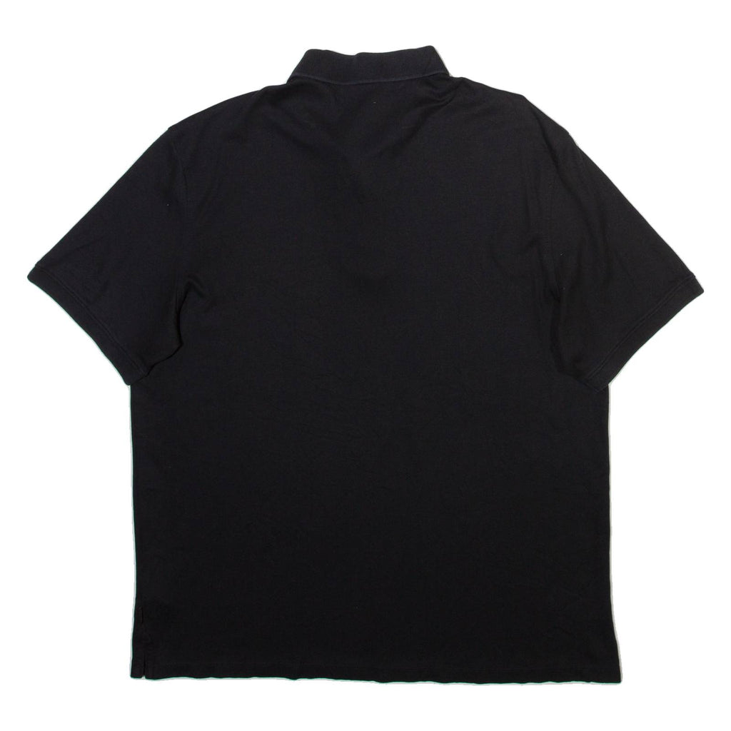CALVIN KLEIN Mens Polo Shirt Black L