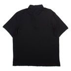 CALVIN KLEIN Mens Polo Shirt Black L