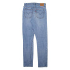 LEVI'S 501S Jeans Distressed Mens Blue Skinny Straight W27 L32
