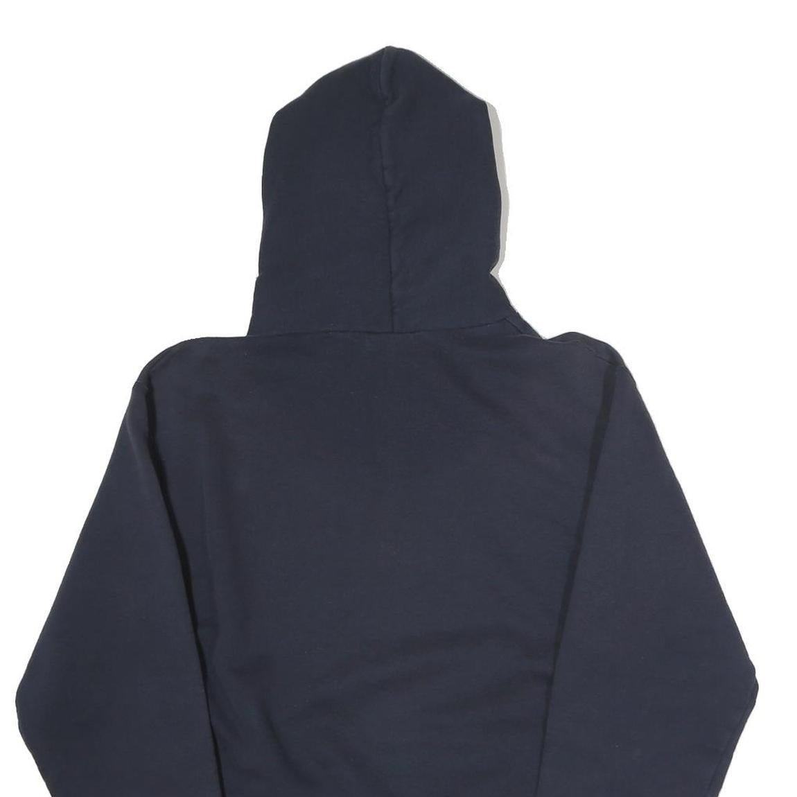 CHAMPION Mens Navy Blue Seattle Prep Pullover Hoodie S Casual Streetwear