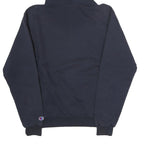 CHAMPION Mens Navy Blue Seattle Prep Pullover Hoodie S Casual Streetwear