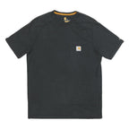 CARHARTT Mens Black Pocket T-Shirt M Short Sleeve Crew Neck Relaxed Fit