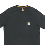 CARHARTT Mens Black Pocket T-Shirt M Short Sleeve Crew Neck Relaxed Fit