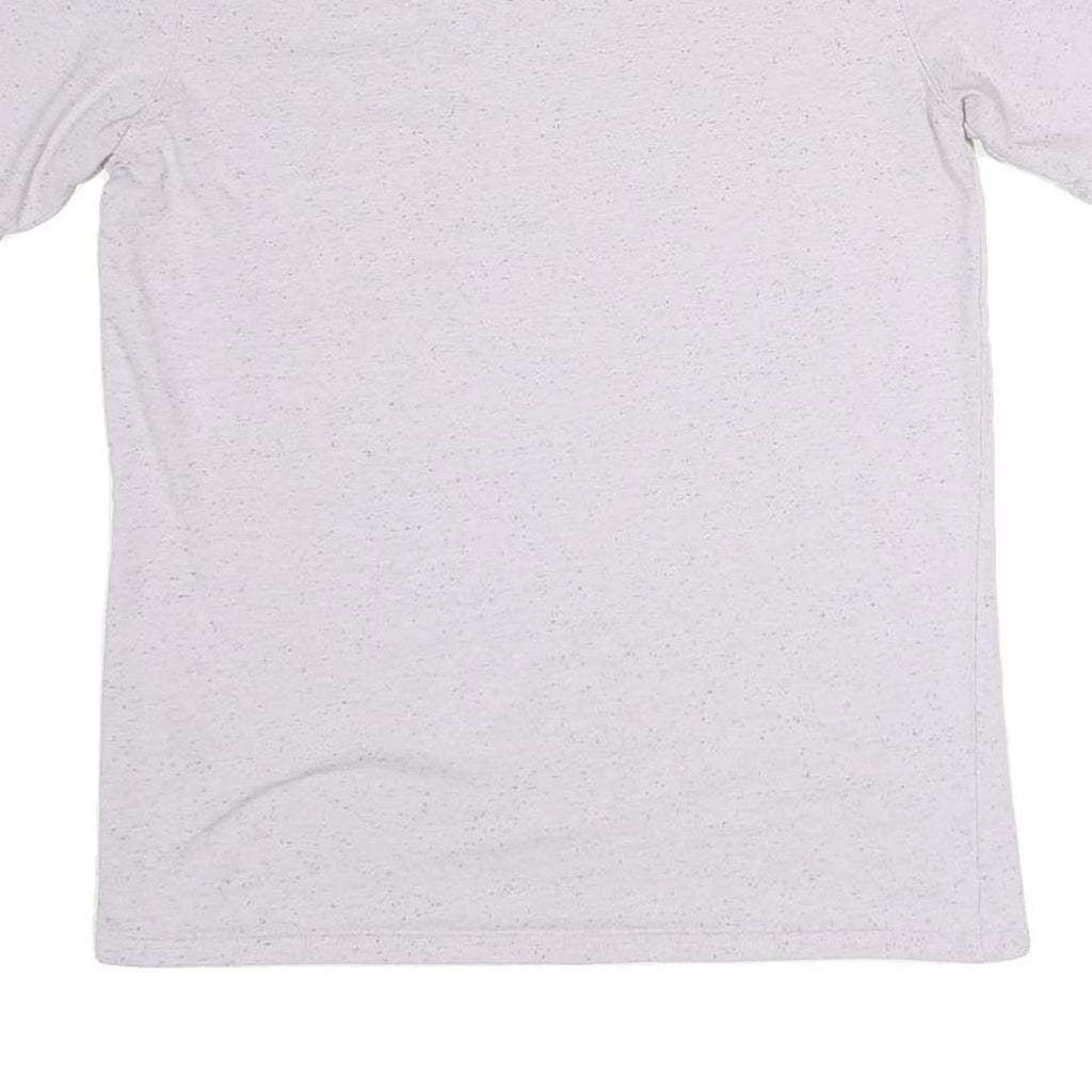 CARHARTT Womens White Grey Speckle Pocket T-Shirt M Short Sleeve Crew Neck Plain