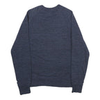 CHAMPION Mens Blue Crew Neck S Cotton Blend Pullover Sweatshirt Casual