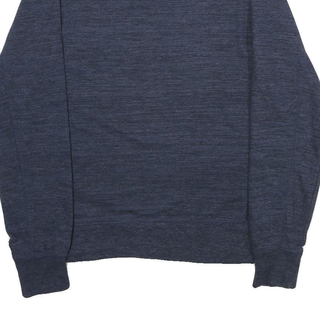 CHAMPION Mens Blue Crew Neck S Cotton Blend Pullover Sweatshirt Casual