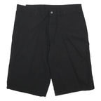 DICKIES Mens Shorts Black Work Short Relaxed Fit Size L W36 Cotton