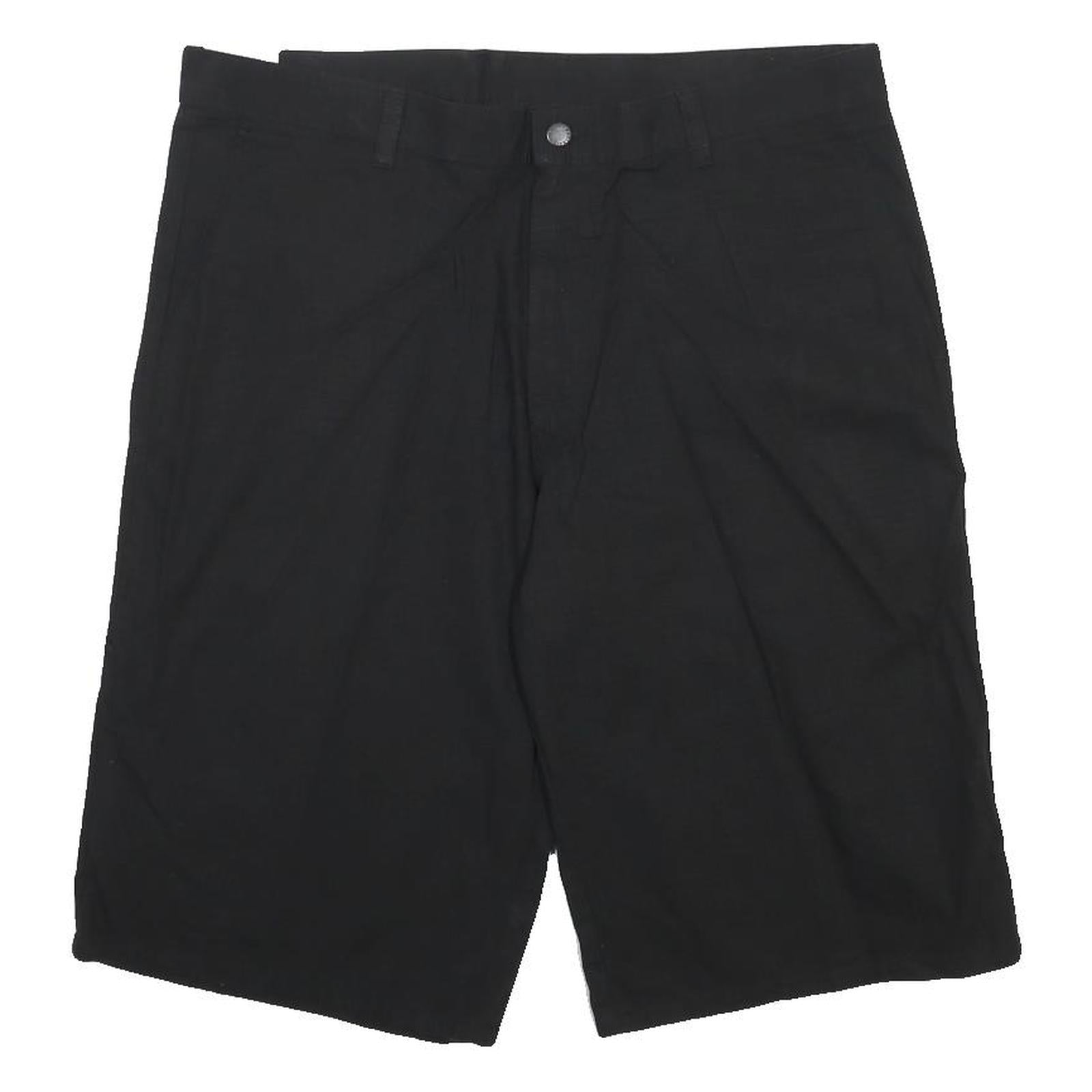 DICKIES Mens Shorts Black Work Short Relaxed Fit Size L W36 Cotton