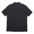 KAPPA Mens Black Polo Shirt 2XL Short Sleeve Cotton Logo Embroidered