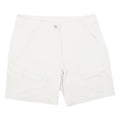 MAMMUT Womens Shorts White Casual Plain UK 12 W30 Polyamide Blend Outdoor
