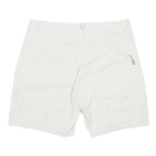 MAMMUT Womens Shorts White Casual Plain UK 12 W30 Polyamide Blend Outdoor