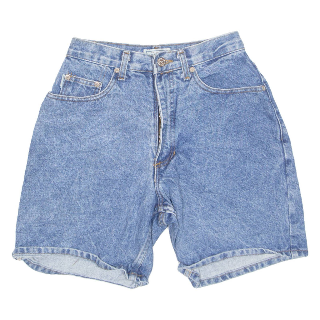 ARIZONA High Waist Womens Denim Shorts Blue 90s XXS W24