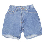 ARIZONA High Waist Womens Denim Shorts Blue 90s XXS W24