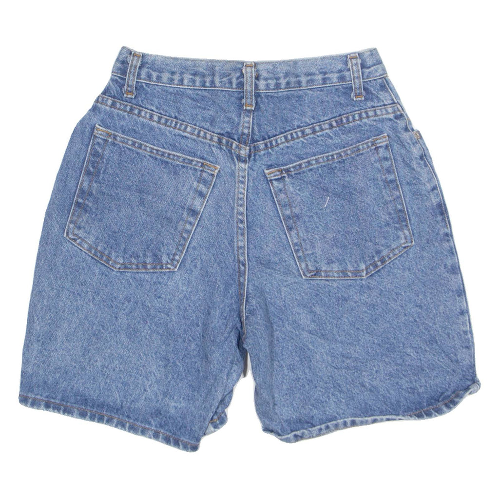 ARIZONA High Waist Womens Denim Shorts Blue 90s XXS W24