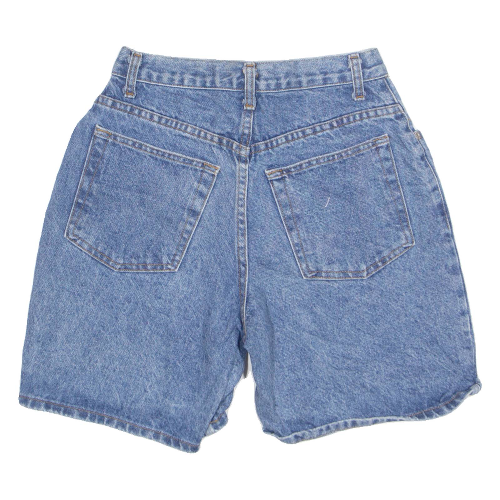 ARIZONA High Waist Womens Denim Shorts Blue 90s XXS W24