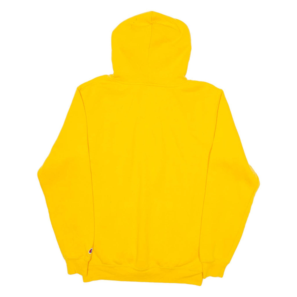 CHAMPION ECU Mens Yellow Hoodie USA S