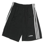 ADIDAS Mens Black Casual Shorts M W26 Polyester Sportswear