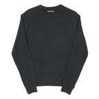DSQUARED2 Boys Black Sweatshirt 16Y Cotton Blend Crew Neck Casual Pullover