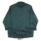 FORECASTER Womens Green Jacket M Polyester Blend Plain Zip Casual Outdoor Warm