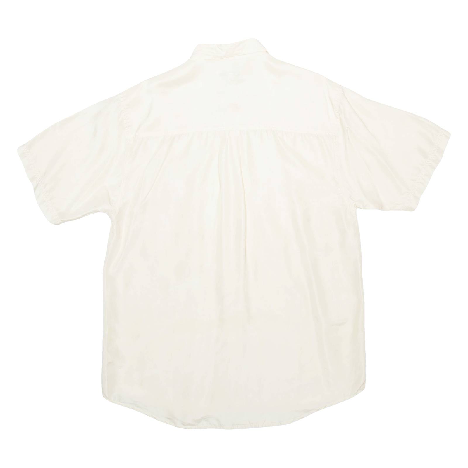VERSION Mens Plain Shirt Beige M