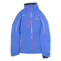 COLUMBIA Womens Blue Outdoor Jacket S Polyester Zip Plain Lightweight Sports