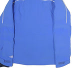COLUMBIA Womens Blue Outdoor Jacket S Polyester Zip Plain Lightweight Sports
