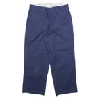 DICKIES 874 Workwear Mens Trousers Blue Regular Straight W32 L25