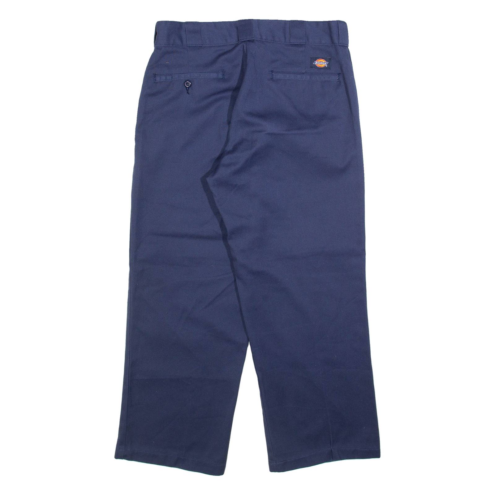 DICKIES 874 Workwear Mens Trousers Blue Regular Straight W32 L25