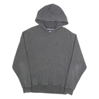 CHAMPION Mens Grey Hoodie M Cotton Blend Casual Pullover Sweatshirt