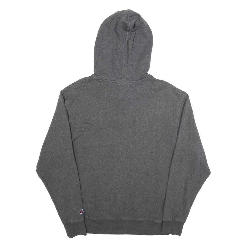 CHAMPION Mens Grey Hoodie M Cotton Blend Casual Pullover Sweatshirt