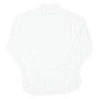 NETTLESTROTH Sparkle Mens Shirt White Striped Long Sleeve L