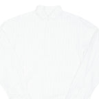NETTLESTROTH Sparkle Mens Shirt White Striped Long Sleeve L