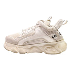 BUFFALO Sneaker Trainers White Synthetic Womens UK 5