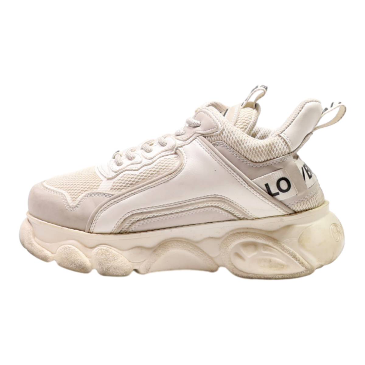 BUFFALO Sneaker Trainers White Synthetic Womens UK 5