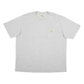 CARHARTT Mens Grey & Yellow Pocket T-Shirt 2XL Short Sleeve Crew Neck Workwear