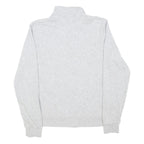 FILA Womens Grey Zip Jacket XS Cotton Blend Plain Casual Lightweight Logo