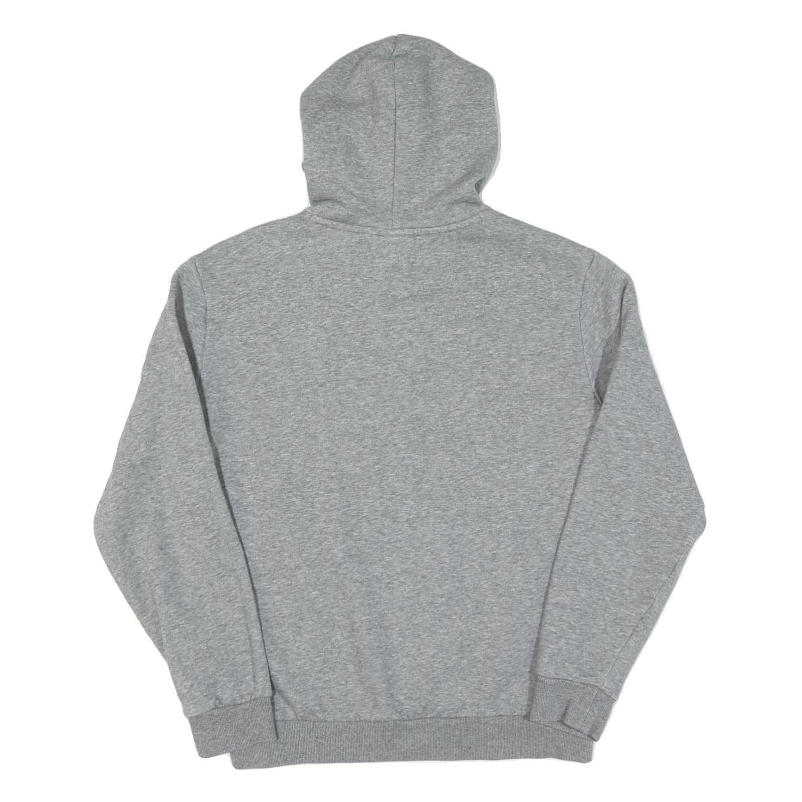 PUMA Womens Grey Hoodie XS Cotton Pullover Casual Sportswear