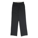 DICKIES Mens Black Classic Straight Trousers W30 L34 Workwear Durable