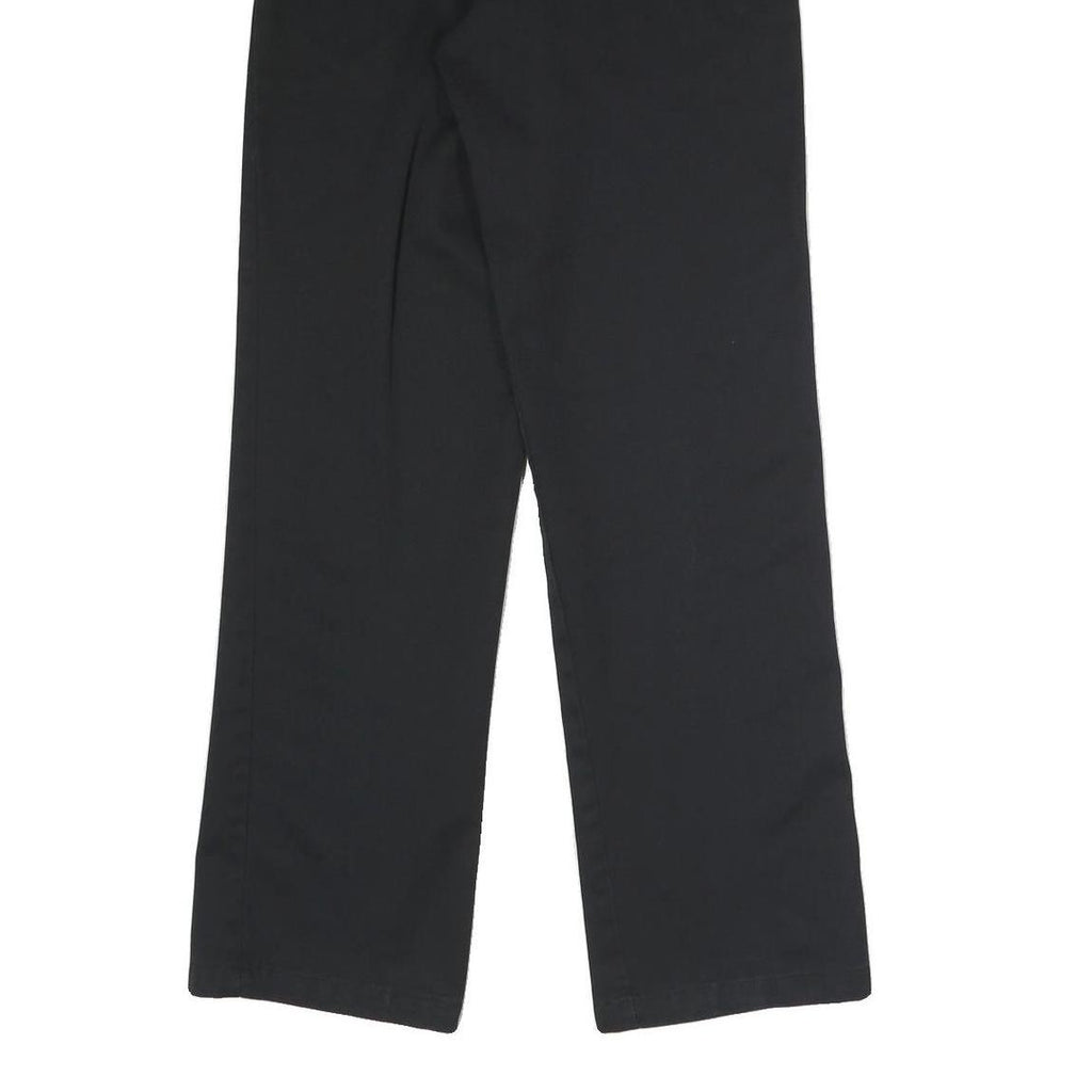 DICKIES Mens Black Classic Straight Trousers W30 L34 Workwear Durable