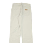 WRANGLER Mens Regular Fit Jeans White Cotton Blend W26 L28 Zip Tailored Casual