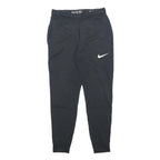 NIKE Mens Joggers Black Slim Tapered S W28 L26 Polyester Blend Sportswear