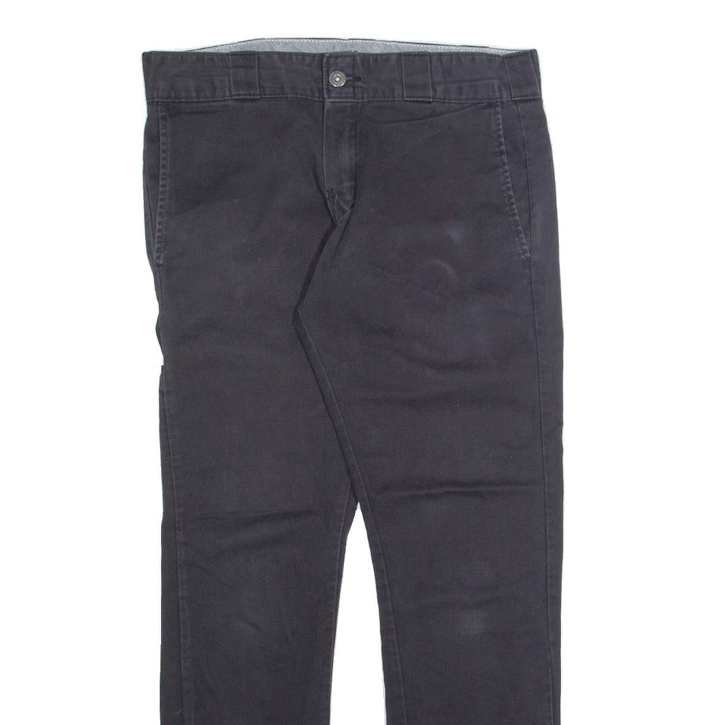 DICKIES Chino Womens Trousers Purple Slim Straight W30 L30