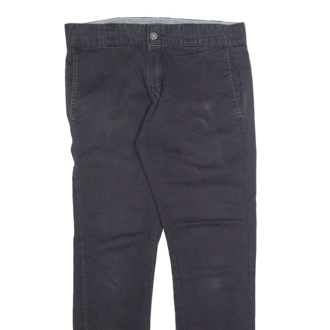 DICKIES Chino Womens Trousers Purple Slim Straight W30 L30